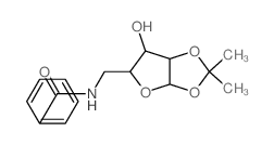 N-[(4-hydroxy-7,7-dimethyl-2,6,8-trioxabicyclo[3.3.0]oct-3-yl)methyl]benzamide结构式