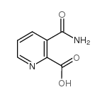 3-carbamoylpyridine-2-carboxylic acid Structure