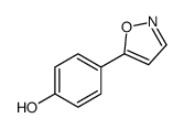4-(ISOXAZOL-5-YL)PHENOL结构式