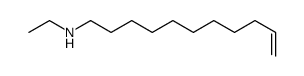 N-ethylundec-10-en-1-amine结构式