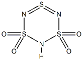 1,3,5,2,4,6-Trithiatriazine-5-SIV1,1,3,3-tetraoxide结构式
