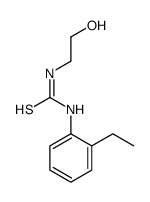 1-(2-ethylphenyl)-3-(2-hydroxyethyl)thiourea Structure
