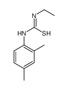 1-(2,4-dimethylphenyl)-3-ethylthiourea结构式