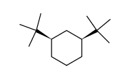 cis-1,3-di-tert-butylcyclohexane Structure