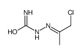 2-(1-CHLOROPROPAN-2-YLIDENE)HYDRAZINECARBOXAMIDE Structure