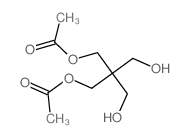 1,3-Propanediol,2,2-bis(hydroxymethyl)-, 1,3-diacetate结构式
