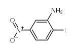 2-碘-5-硝基苯胺结构式