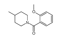 1-(2-Methoxybenzoyl)-4-Methylpiperidine结构式