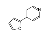 4-(furan-2-yl)pyridine结构式