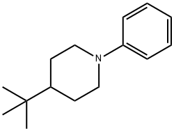 1-Phenyl-4-tert-butylpiperidine Structure