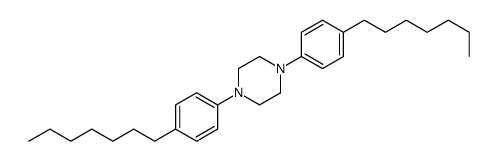 1,4-bis(4-heptylphenyl)piperazine结构式