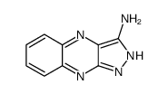 2H-Pyrazolo[3,4-b]quinoxalin-3-amine(9CI) structure