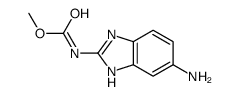 methyl N-(6-amino-1H-benzimidazol-2-yl)carbamate Structure