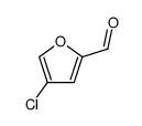 4-氯呋喃-2-甲醛结构式