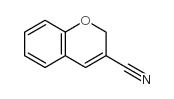 2H-1-Benzopyran-3-carbonitrile Structure