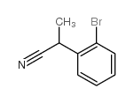 2-(2-Bromophenyl)propanenitrile Structure