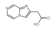 Imidazo[1,2-a]pyrazine-2-aceticacid Structure