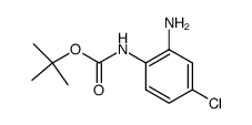 (2-AMINO-4-CHLORO-PHENYL)-CARBAMIC ACID TERT-BUTYL ESTER structure