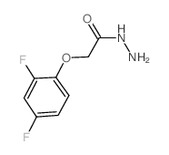 2-(2,4-Difluorophenoxy)acetohydrazide Structure