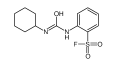 2-(cyclohexylcarbamoylamino)benzenesulfonyl fluoride结构式