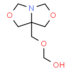 5-Hydroxymethoxymethyl-1-aza-3,7-dioxabicyclo(3.3.0)octane图片