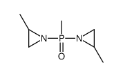 1,1'-(methylphosphinylidene)bis[2-methylaziridine] Structure