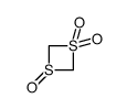 1,3-dithietane 1,1,3-trioxide结构式