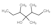 3,4,5-trimethyl-4-heptanol structure