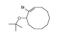 1-bromo-10-[(2-methylpropan-2-yl)oxy]cyclodecene Structure