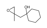 1-[(2-methyloxiran-2-yl)methyl]cyclohexan-1-ol Structure