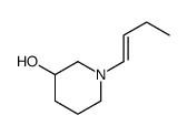 1-but-1-enylpiperidin-3-ol Structure