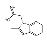 2-(2-methylindol-1-yl)acetamide Structure