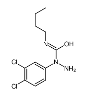 1-amino-3-butyl-1-(3,4-dichlorophenyl)urea Structure