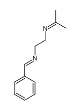 N-[2-(benzylideneamino)ethyl]propan-2-imine结构式