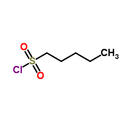 1-Pentanesulfonyl chloride Structure