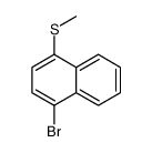 1-bromo-4-methylsulfanylnaphthalene Structure