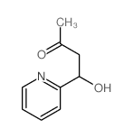 4-hydroxy-4-pyridin-2-yl-butan-2-one结构式