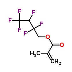 POLY(2 2 3 4 4 4-HEXAFLUOROBUTYL METHAC& Structure