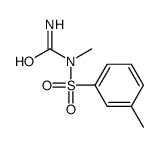 1-methyl-1-(3-methylphenyl)sulfonylurea结构式