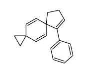 10-phenyldispiro[2.2.46.23]dodeca-4,9,11-triene结构式