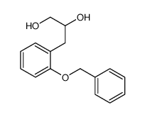 3-(2-phenylmethoxyphenyl)propane-1,2-diol Structure