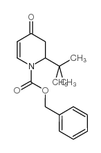 BENZYL 2-TERT-BUTYL-4-OXO-3,4-DIHYDROPYRIDINE-1(2H)-CARBOXYLATE structure