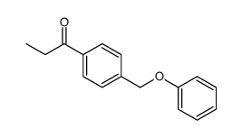 1-[4-(phenoxymethyl)phenyl]propan-1-one结构式