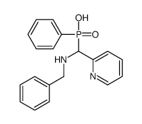 [(benzylamino)-pyridin-2-ylmethyl]-phenylphosphinic acid Structure