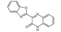 3-(1,3-benzoxazol-2-yl)-1H-quinoxalin-2-one Structure