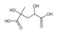 2,4-dihydroxy-2-methylpentanedioic acid Structure