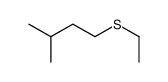 ETHYL ISOAMYL SULFIDE结构式