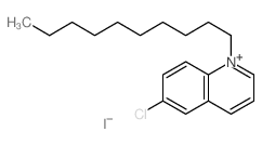 6-chloro-1-decyl-quinoline结构式