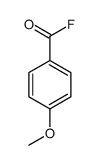 Benzoyl fluoride, 4-methoxy- (9CI) Structure
