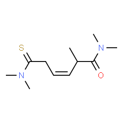 3-Hexenamide,6-(dimethylamino)-N,N,2-trimethyl-6-thioxo- picture